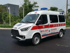 江鈴特順短軸中頂監護型救護車